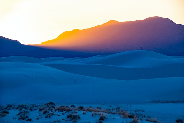 white sands